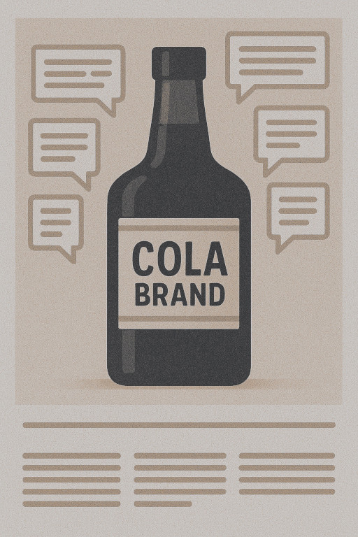 Online comments about a brand