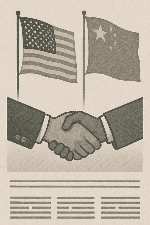 World leaders shaking hands